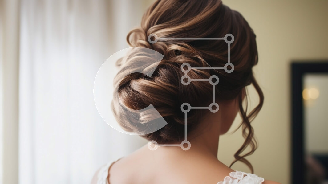 Intra Συλλεκτικό Ξύλινο Παζλ Plywood  4mm - Συναρπαστική εικόνα μιας νύφης με λευκό νυφικό Σε Ξύλινο Κουτί - Διαστάσεις Puzzle: 10x10 cm – 25 κομμάτια