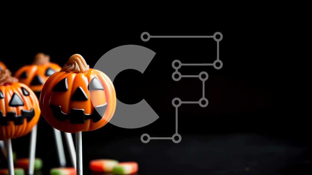 Σετ των 2 Intra Συλλεκτικό Ξύλινο Παζλ Plywood  4mm - Cake Pops με θέμα το Halloween με ζαχαρωτά και γλειφιτζούρια Σε Ξύλινο Κουτί - Διαστάσεις: 10x10 cm – 25 κομμάτια