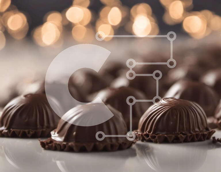 Σετ των 2 Intra Συλλεκτικό Ξύλινο Παζλ Plywood  4mm - Πολυτελής γευστική εμπειρία με καραμέλες σοκολάτας και όμορφο φωτισμό Σε Ξύλινο Κουτί - Διαστάσεις: 10x10 cm – 25 κομμάτια