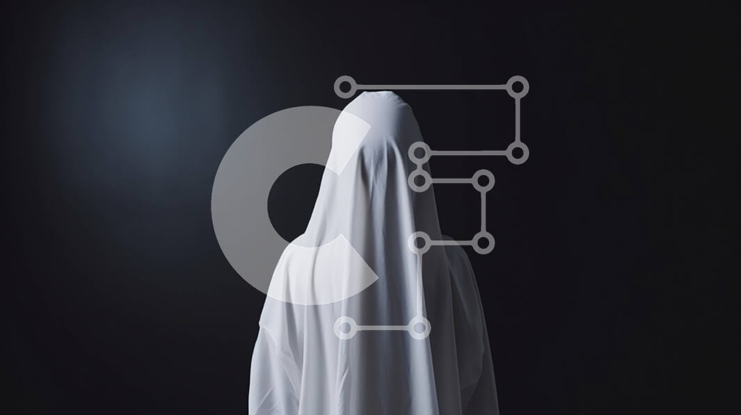 Intra Συλλεκτικό Ξύλινο Παζλ Plywood  4mm - Μυστηριώδες πρόσωπο με λευκό μανδύα Σε Ξύλινο Κουτί - Διαστάσεις Puzzle: 10x10 cm – 25 κομμάτια