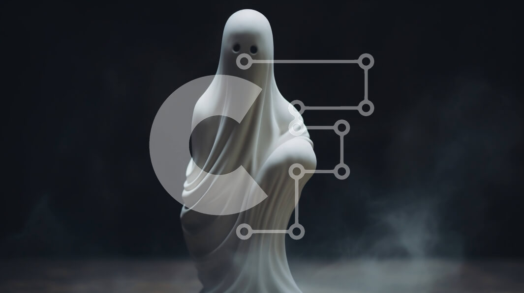 Intra Συλλεκτικό Ξύλινο Παζλ Plywood  4mm - Άγαλμα λευκό φάντασμα σε ένα άδειο ξύλινο τραπέζι Σε Ξύλινο Κουτί - Διαστάσεις Puzzle: 10x10 cm – 25 κομμάτια