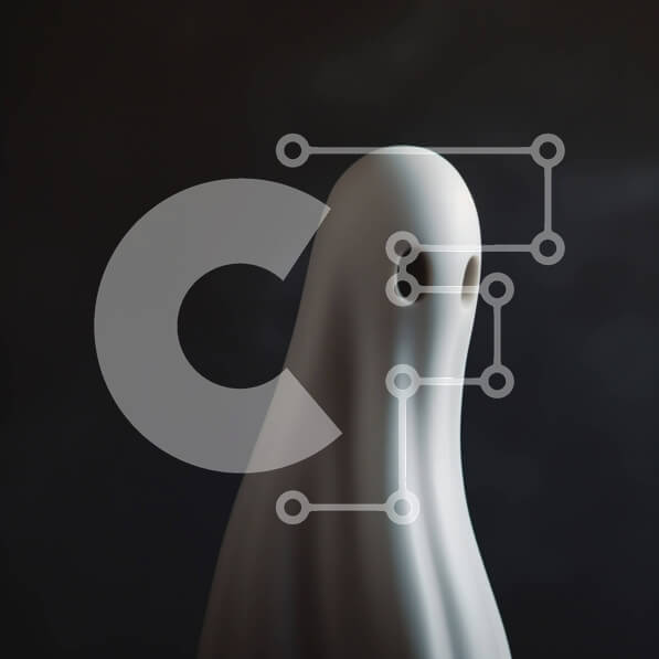 Intra Συλλεκτικό Ξύλινο Παζλ Plywood  4mm - Μυστηριώδες ειδώλιο λευκού φαντάσματος Σε Ξύλινο Κουτί - Διαστάσεις Puzzle: 10x10 cm – 25 κομμάτια