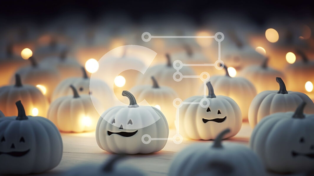 Intra Συλλεκτικό Ξύλινο Παζλ Plywood  4mm - Διακοσμήσεις κολοκύθας αποκριών με χαμογελαστά πρόσωπα και κεριά Σε Ξύλινο Κουτί - Διαστάσεις Puzzle: 10x10 cm – 25 κομμάτια