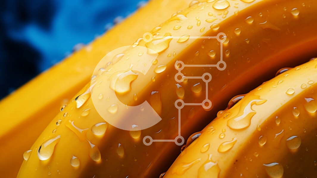 Intra Συλλεκτικό Ξύλινο Παζλ Plywood  4mm - Κοντινή όψη του κίτρινου ελαστικού σωλήνα με σταγονίδια νερού Σε Ξύλινο Κουτί - Διαστάσεις: 10x10 cm – 25 κομμάτια