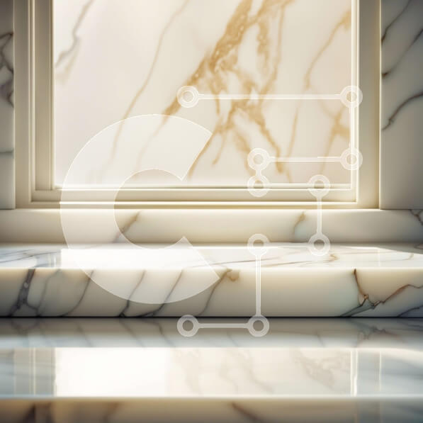 Intra Συλλεκτικό Ξύλινο Παζλ Plywood  4mm - Όμορφη μαρμάρινη σκάλα με μεγάλο παράθυρο Σε Ξύλινο Κουτί - Διαστάσεις Puzzle: 10x10 cm – 25 κομμάτια