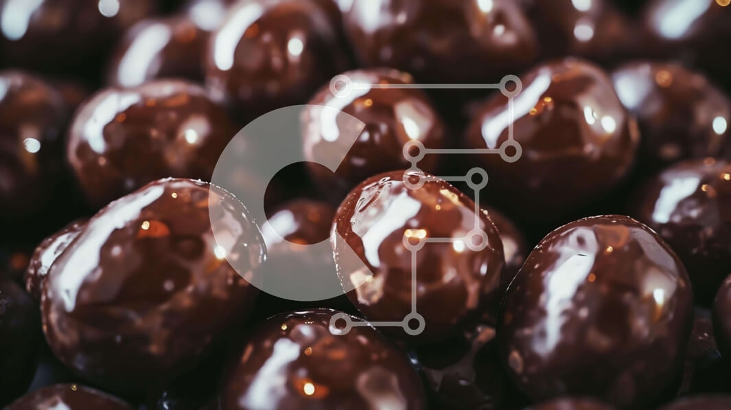 Σετ των 2 Intra Συλλεκτικό Ξύλινο Παζλ Plywood  4mm - Σοκολατένια αμύγδαλα Σε Ξύλινο Κουτί - Διαστάσεις: 10x10 cm – 25 κομμάτια