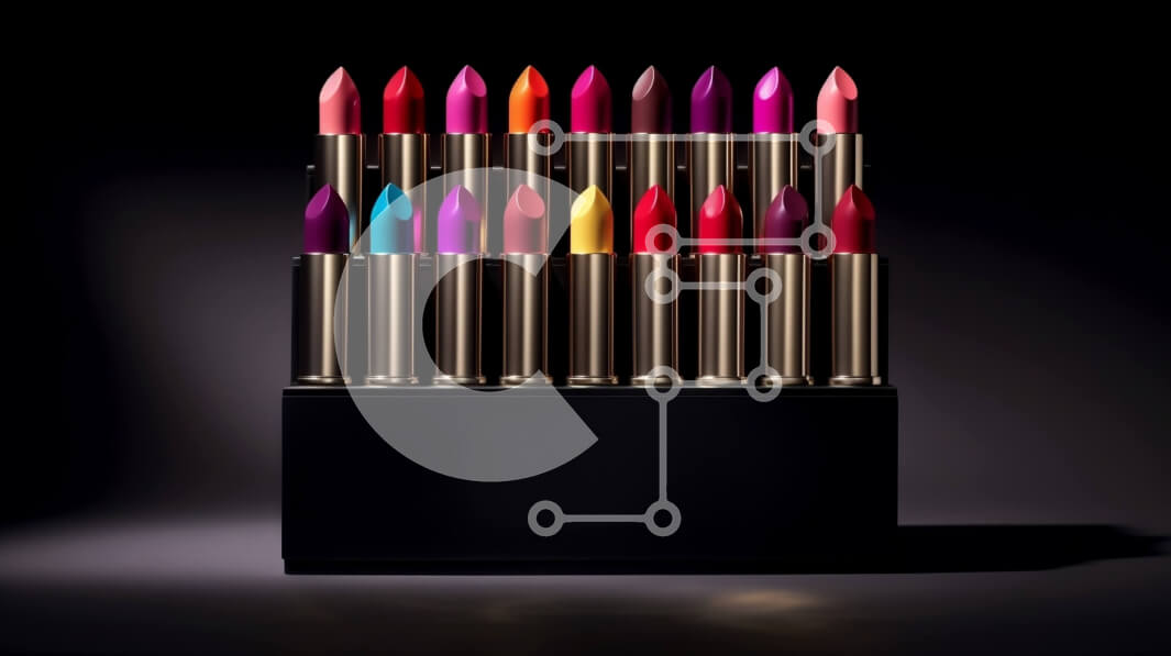 Intra Συλλεκτικό Ξύλινο Παζλ Plywood  4mm - Ζωντανά χρώματα κραγιόν στην οθόνη Σε Ξύλινο Κουτί - Διαστάσεις Puzzle: 10x10 cm – 25 κομμάτια