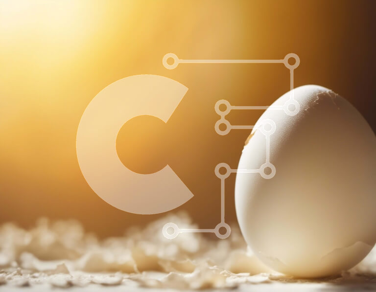 Intra Συλλεκτικό Ξύλινο Παζλ Plywood  4mm - Σπάσιμο αυγού από το κέλυφος Σε Ξύλινο Κουτί - Διαστάσεις: 10x10 cm – 25 κομμάτια