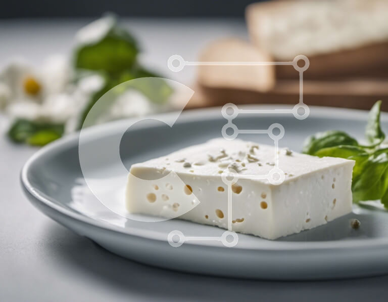 Σετ των 2 Intra Συλλεκτικό Ξύλινο Παζλ Plywood  4mm - Cheese on Bread - Νόστιμο ορεκτικό ή σνακ Σε Ξύλινο Κουτί - Διαστάσεις: 10x10 cm – 25 κομμάτια