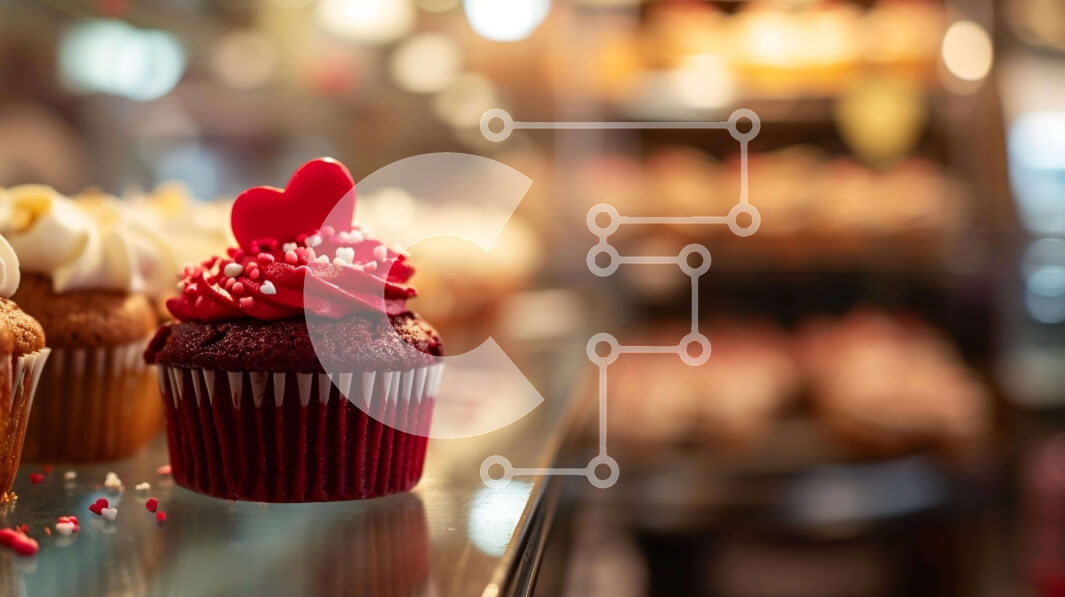 Σετ των 2 Intra Συλλεκτικό Ξύλινο Παζλ Plywood  4mm - Cupcakes σε γυάλινη θήκη Σε Ξύλινο Κουτί - Διαστάσεις: 10x10 cm – 25 κομμάτια