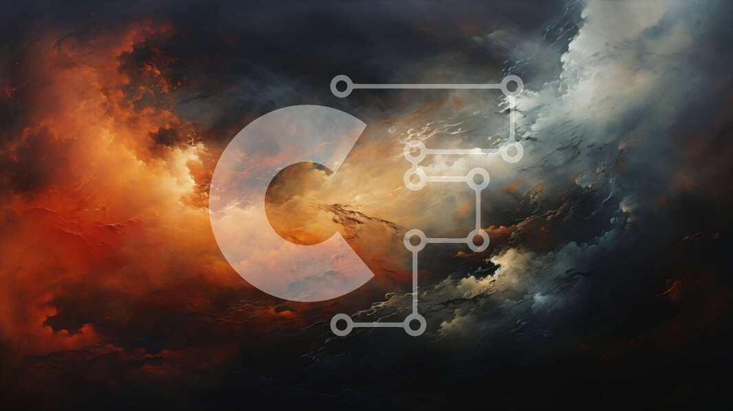 Intra Συλλεκτικό Ξύλινο Παζλ Plywood  4mm - Δυσοίωνος Θυελλώδης Ουρανός με σκοτεινά σύννεφα και κεραυνούς Σε Ξύλινο Κουτί - Διαστάσεις: 10x10 cm – 25 κομμάτια