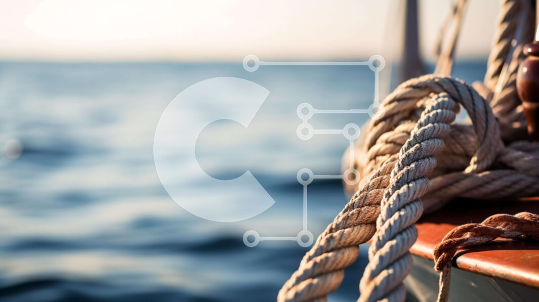 Intra Συλλεκτικό Ξύλινο Παζλ Plywood  4mm - Κοντινή όψη του σχοινιού σε μια παλιά ξύλινη βάρκα Σε Ξύλινο Κουτί - Διαστάσεις Puzzle: 10x10 cm – 25 κομμάτια