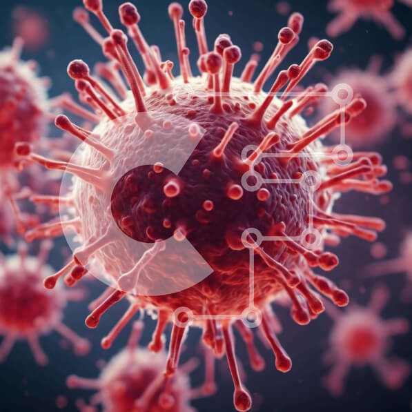 Intra Συλλεκτικό Ξύλινο Παζλ Plywood  4mm - Επίδραση του κορωνοϊού στην ανθρώπινη υγεία - τρισδιάστατη εικόνα Σε Ξύλινο Κουτί - Διαστάσεις Puzzle: 10x10 cm – 25 κομμάτια