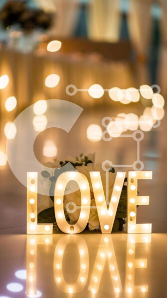 Intra Συλλεκτικό Ξύλινο Παζλ Plywood  4mm - Φωτισμένες ερωτικές επιστολές με λουλούδια Σε Ξύλινο Κουτί - Διαστάσεις: 10x10 cm – 25 κομμάτια