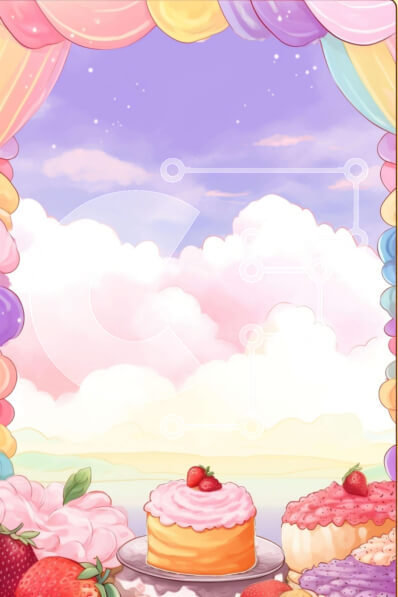 Σετ των 2 Intra Συλλεκτικό Ξύλινο Παζλ Plywood  4mm - Πολύχρωμα επιδόρπια και φρούτα στην οθόνη Σε Ξύλινο Κουτί - Διαστάσεις: 10x10 cm – 25 κομμάτια