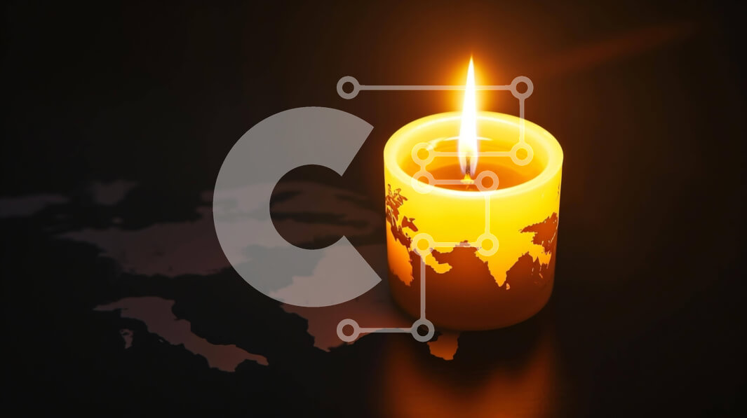 Intra Συλλεκτικό Ξύλινο Παζλ Plywood  4mm - Αναμμένο κερί μπροστά από τον παγκόσμιο χάρτη Σε Ξύλινο Κουτί - Διαστάσεις Puzzle: 10x10 cm – 25 κομμάτια