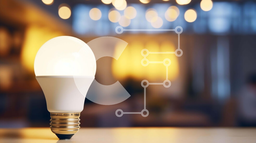 Intra Συλλεκτικό Ξύλινο Παζλ Plywood  4mm - Ενιαία λάμπα φωτός σε τραπέζι σε ανοιχτό χώρο Σε Ξύλινο Κουτί - Διαστάσεις: 10x10 cm – 25 κομμάτια