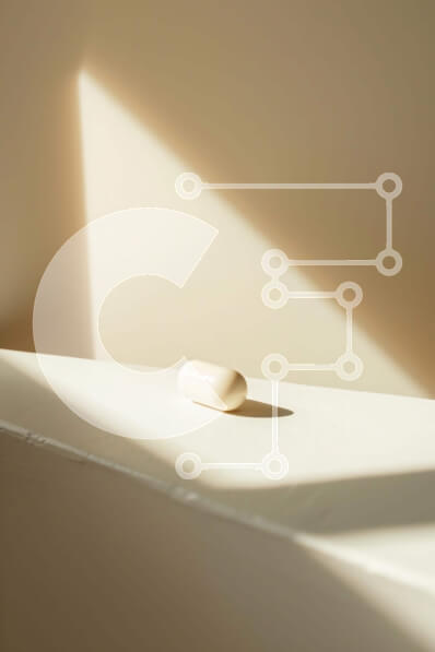 Intra Συλλεκτικό Ξύλινο Παζλ Plywood  4mm - Λευκό χάπι στο τραπέζι με φυσικό φως Σε Ξύλινο Κουτί - Διαστάσεις: 10x10 cm – 25 κομμάτια