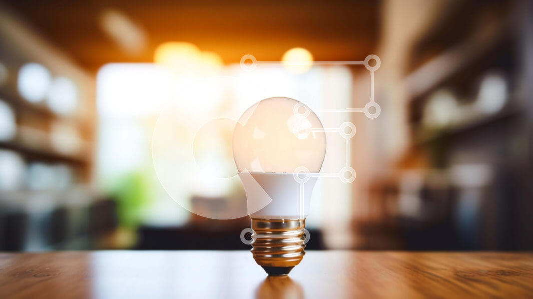 Intra Συλλεκτικό Ξύλινο Παζλ Plywood  4mm - Ενιαία λάμπα σε ένα τραπέζι Σε Ξύλινο Κουτί - Διαστάσεις: 10x10 cm – 25 κομμάτια