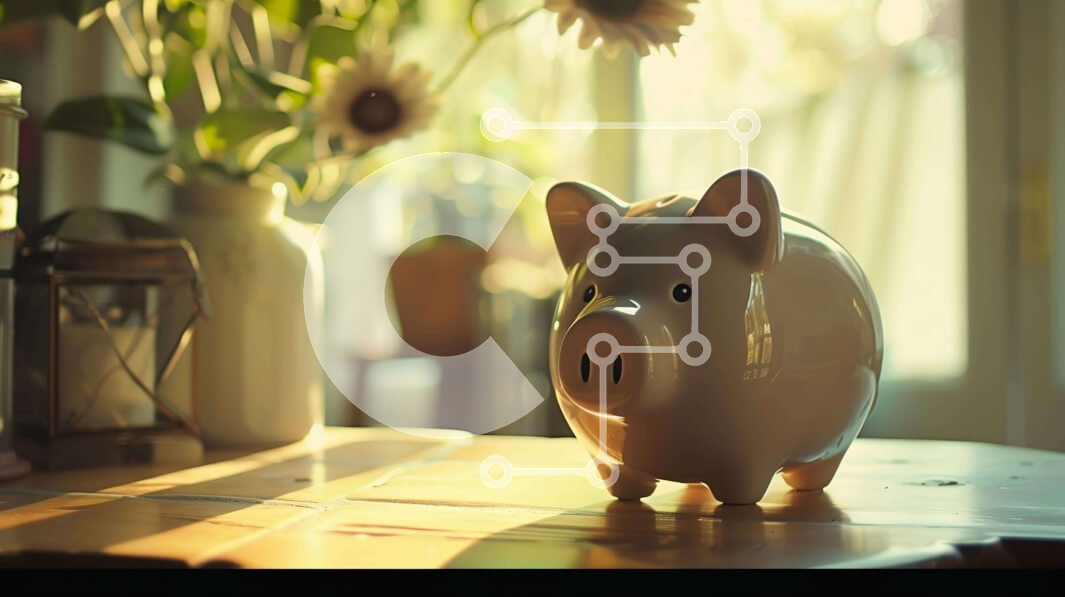 Intra Συλλεκτικό Ξύλινο Παζλ Plywood  4mm - Λευκός κουμπαράς με λουλούδια και κηροπήγια Σε Ξύλινο Κουτί - Διαστάσεις: 10x10 cm – 25 κομμάτια