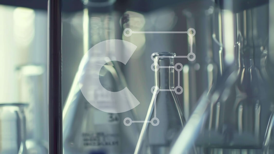 Intra Συλλεκτικό Ξύλινο Παζλ Plywood  4mm - Γυάλινα ποτήρια με διάφορα υγρά σε εργαστηριακό περιβάλλον Σε Ξύλινο Κουτί - Διαστάσεις Puzzle: 10x10 cm – 25 κομμάτια