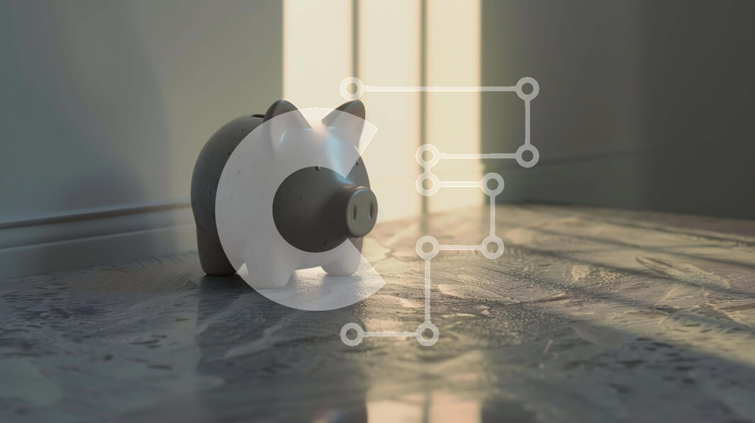 Intra Συλλεκτικό Ξύλινο Παζλ Plywood  4mm - Λευκός κουμπαράς με το φως του ήλιου μέσα από το παράθυρο Σε Ξύλινο Κουτί - Διαστάσεις: 10x10 cm – 25 κομμάτια