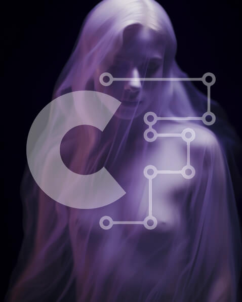 Intra Συλλεκτικό Ξύλινο Παζλ Plywood  4mm - Αιθέρια ομορφιά σε διάφανο ύφασμα Σε Ξύλινο Κουτί - Διαστάσεις Puzzle: 10x10 cm – 25 κομμάτια