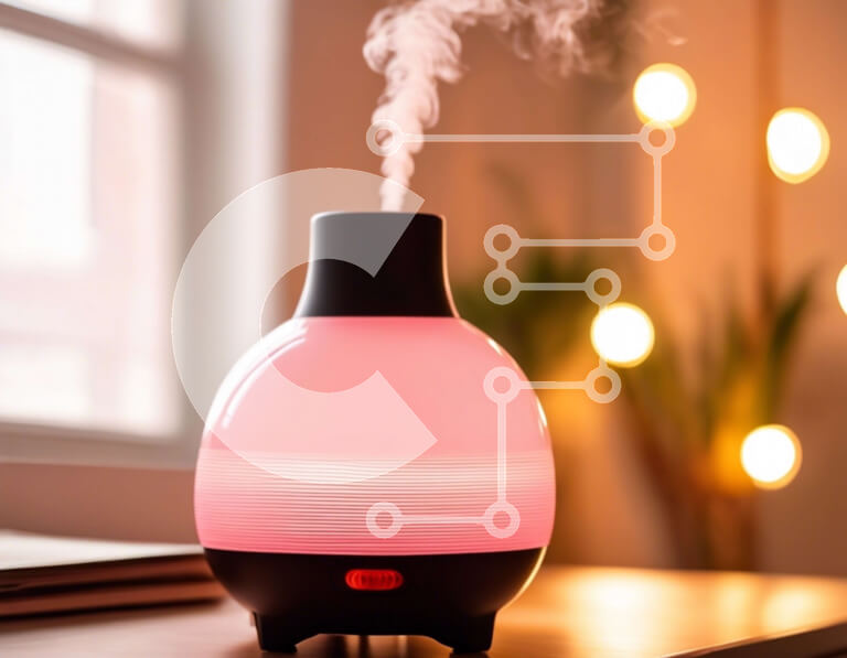 Intra Συλλεκτικό Ξύλινο Παζλ Plywood  4mm - Μοντέρνος διαχύτης αρώματος σε ζεστό περιβάλλον Σε Ξύλινο Κουτί - Διαστάσεις: 10x10 cm – 25 κομμάτια