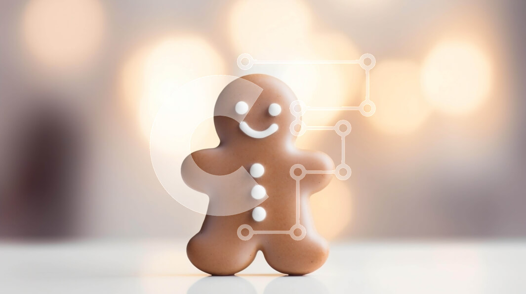 Intra Συλλεκτικό Ξύλινο Παζλ Plywood  4mm - Ειδώλιο άνδρα με μελόψωμο για γιορτές Σε Ξύλινο Κουτί - Διαστάσεις: 10x10 cm – 25 κομμάτια