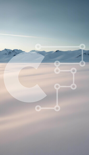 Σετ των 2 Intra Συλλεκτικό Ξύλινο Παζλ Plywood  4mm - Χιονισμένο τοπίο με βουνά Σε Ξύλινο Κουτί - Διαστάσεις: 10x10 cm – 25 κομμάτια