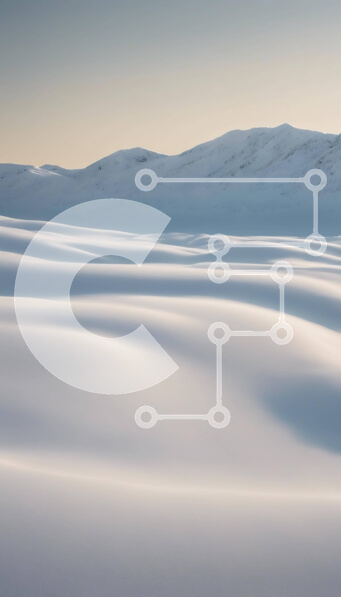 Σετ των 2 Intra Συλλεκτικό Ξύλινο Παζλ Plywood  4mm - Χιονισμένο τοπίο με βουνά και ανθρώπους Σε Ξύλινο Κουτί - Διαστάσεις: 10x10 cm – 25 κομμάτια