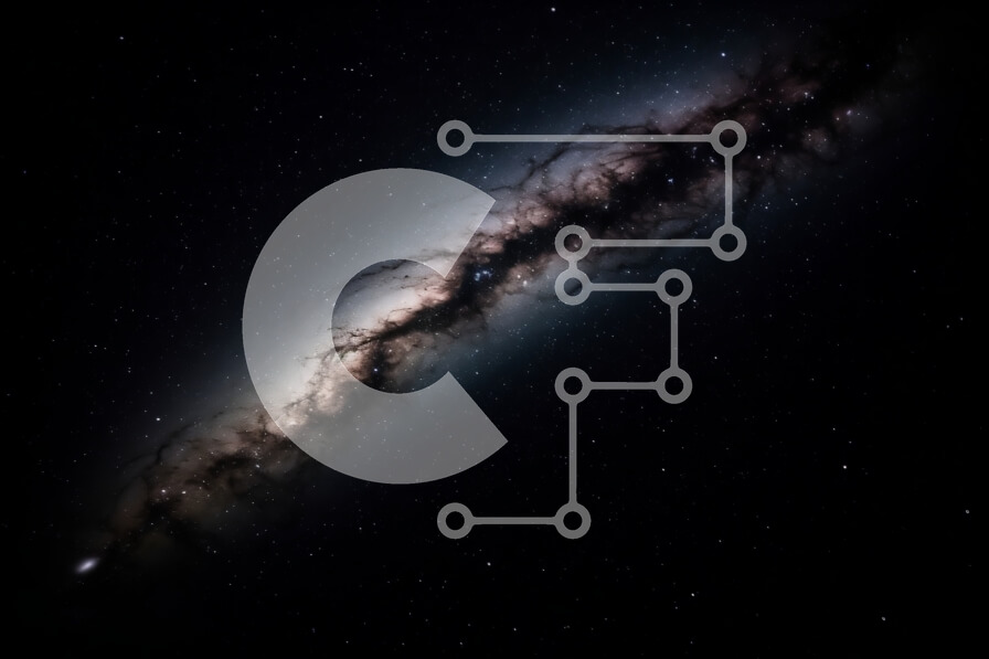 Intra Συλλεκτικό Ξύλινο Παζλ Plywood  4mm - Εκπληκτική εικόνα ενός περιστρεφόμενου γαλαξία με μια υπερμεγέθη μαύρη τρύπα στο κέντρο του Σε Ξύλινο Κουτί - Διαστάσεις Puzzle: 10x10 cm – 25 κομμάτια