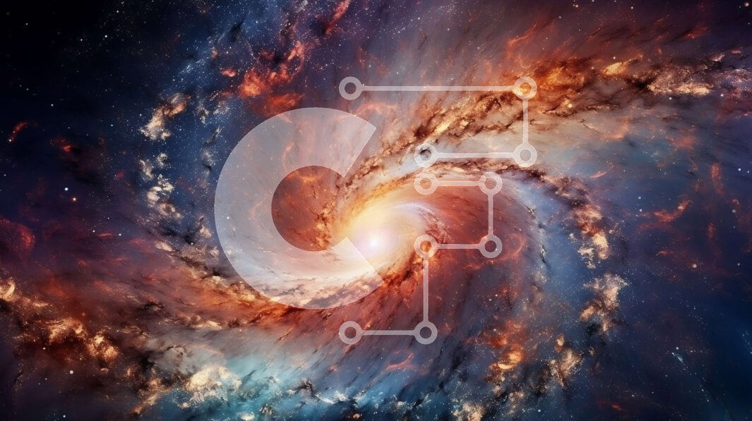 Intra Συλλεκτικό Ξύλινο Παζλ Plywood  4mm - Καταπληκτική εικόνα ενός σπειροειδούς γαλαξία Σε Ξύλινο Κουτί - Διαστάσεις Puzzle: 10x10 cm – 25 κομμάτια