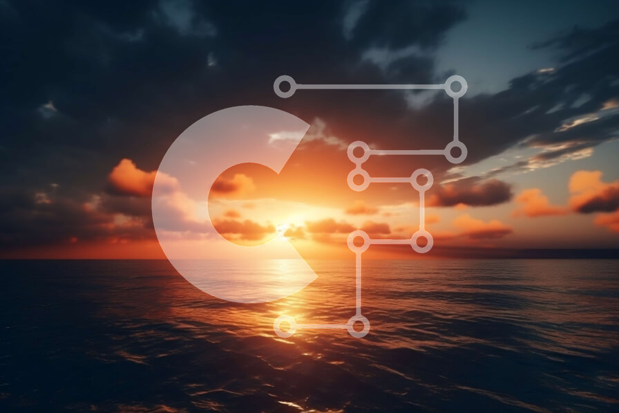 Intra Συλλεκτικό Ξύλινο Παζλ Plywood  4mm - Εκπληκτική εικόνα ενός ηλιοβασιλέματος πάνω από τον ωκεανό με σύννεφα στο φόντο Σε Ξύλινο Κουτί - Διαστάσεις: 10x10 cm – 25 κομμάτια