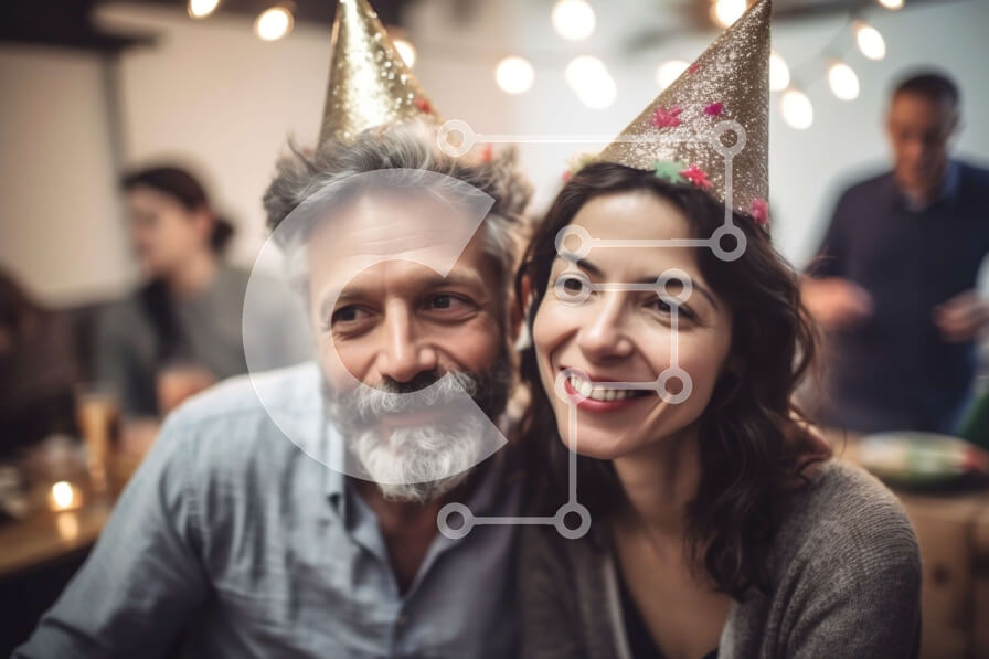 Intra Συλλεκτικό Ξύλινο Παζλ Plywood  4mm - Κόμμα Άνθρωποι σε Ημίφως Φωτογραφία Σε Ξύλινο Κουτί - Διαστάσεις Puzzle: 10x10 cm – 25 κομμάτια