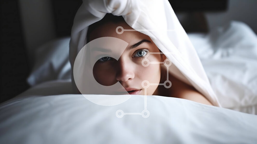 Intra Συλλεκτικό Ξύλινο Παζλ Plywood  4mm - Χαλαρώστε και ξεκουραστείτε με αυτήν την εικόνα μιας γυναίκας που κοιμάται Σε Ξύλινο Κουτί - Διαστάσεις Puzzle: 10x10 cm – 25 κομμάτια