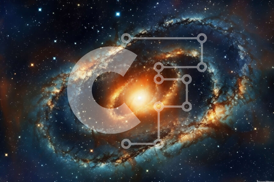 Intra Συλλεκτικό Ξύλινο Παζλ Plywood  4mm - Γαλαξίας Whirlpool - Εκπληκτική εικόνα του Messier 51 ή M51 στον αστερισμό Canes Venatici Σε Ξύλινο Κουτί - Διαστάσεις: 10x10 cm – 25 κομμάτια