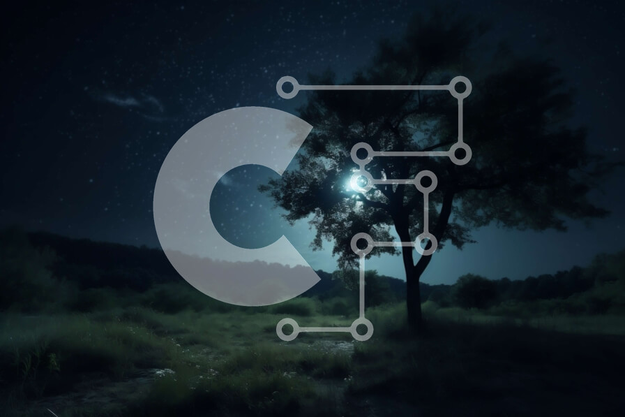 Intra Συλλεκτικό Ξύλινο Παζλ Plywood  4mm - Εκπληκτική εικόνα ενός μοναχικού δέντρου κάτω από τον έναστρο νυχτερινό ουρανό Σε Ξύλινο Κουτί - Διαστάσεις: 10x10 cm – 25 κομμάτια