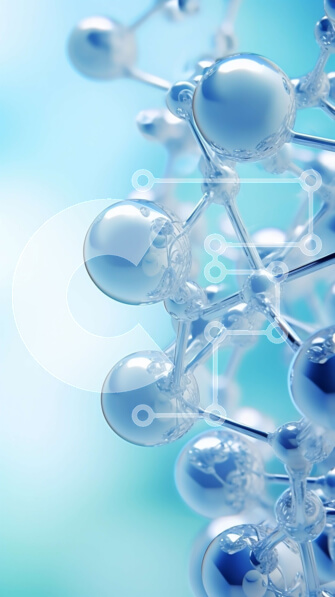 Intra Συλλεκτικό Ξύλινο Παζλ Plywood  4mm - Κοντινή όψη ενός συμμετρικού μορίου Σε Ξύλινο Κουτί - Διαστάσεις Puzzle: 10x10 cm – 25 κομμάτια