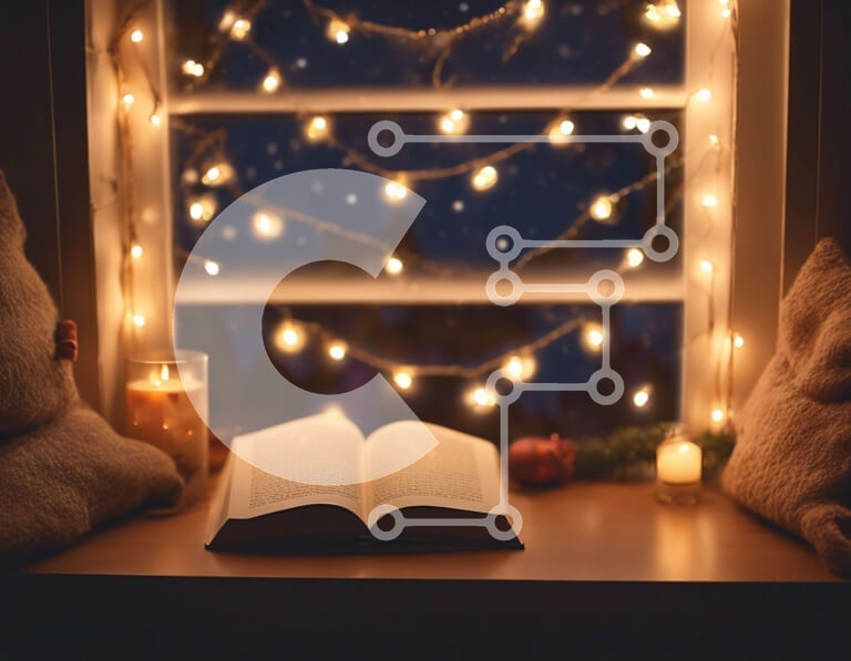 Intra Συλλεκτικό Ξύλινο Παζλ Plywood  4mm - Άνετο διάβασμα διακοπών με ανοιχτό βιβλίο στο περβάζι παραθύρου Σε Ξύλινο Κουτί - Διαστάσεις: 10x10 cm – 25 κομμάτια