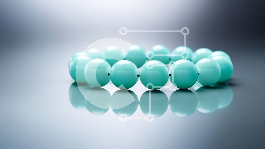 Σετ των 2 Intra Συλλεκτικό Ξύλινο Παζλ Plywood  4mm - Βραχιόλι με τυρκουάζ χάντρες για μόδα ή διακόσμηση Σε Ξύλινο Κουτί - Διαστάσεις: 10x10 cm – 25 κομμάτια