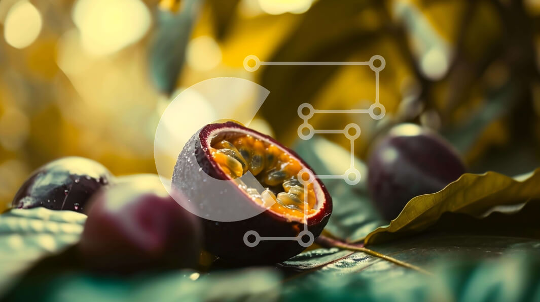 Σετ των 2 Intra Συλλεκτικό Ξύλινο Παζλ Plywood  4mm - Φέτες του πάθους σε φύλλα Σε Ξύλινο Κουτί - Διαστάσεις: 10x10 cm – 25 κομμάτια