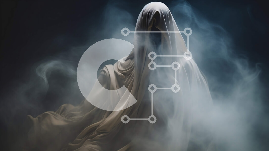 Intra Συλλεκτικό Ξύλινο Παζλ Plywood  4mm - Φανταστική φιγούρα με λευκές ρόμπες που περιβάλλεται από καπνό και ομίχλη Σε Ξύλινο Κουτί - Διαστάσεις Puzzle: 10x10 cm – 25 κομμάτια