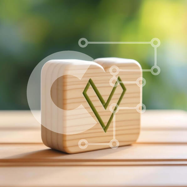 Intra Συλλεκτικό Ξύλινο Παζλ Plywood  4mm - Ξύλινο παιχνίδι V σε τραπέζι εξωτερικού χώρου Σε Ξύλινο Κουτί - Διαστάσεις: 10x10 cm – 25 κομμάτια