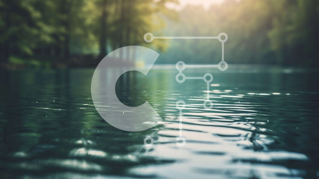 Intra Συλλεκτικό Ξύλινο Παζλ Plywood  4mm - Ήσυχη λίμνη με δέντρα και αντανακλάσεις Σε Ξύλινο Κουτί - Διαστάσεις: 10x10 cm – 25 κομμάτια