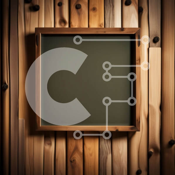 Intra Συλλεκτικό Ξύλινο Παζλ Plywood  4mm - Ξύλινος τοίχος με μαυροπίνακα σε εσωτερική διακόσμηση Σε Ξύλινο Κουτί - Διαστάσεις Puzzle: 10x10 cm – 25 κομμάτια