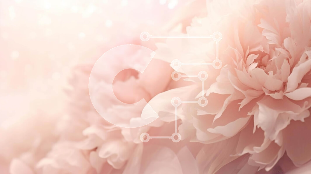 Intra Συλλεκτικό Ξύλινο Παζλ Plywood  4mm - Κοντινό πλάνο αιωρούμενων ροζ λουλουδιών Σε Ξύλινο Κουτί - Διαστάσεις: 10x10 cm – 25 κομμάτια