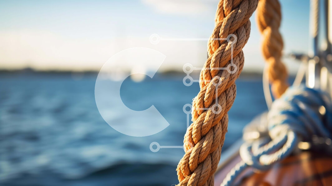 Intra Συλλεκτικό Ξύλινο Παζλ Plywood  4mm - Σχοινί που συνδέεται με το σκάφος του ναυτικού Σε Ξύλινο Κουτί - Διαστάσεις Puzzle: 10x10 cm – 25 κομμάτια