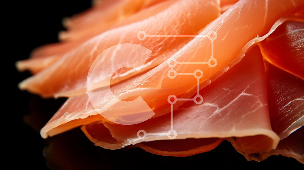 Σετ των 2 Intra Συλλεκτικό Ξύλινο Παζλ Plywood  4mm - Κοντινό πλάνο του τεμαχισμένου πορτοκαλιού ψαριού στο πιάτο Σε Ξύλινο Κουτί - Διαστάσεις: 10x10 cm – 25 κομμάτια