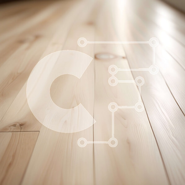 Intra Συλλεκτικό Ξύλινο Παζλ Plywood  4mm - Όμορφη κοντινή λήψη ενός ξύλινου δαπέδου από ψαροκόκκαλο Σε Ξύλινο Κουτί - Διαστάσεις Puzzle: 10x10 cm – 25 κομμάτια